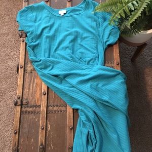 Turquoise LulaRoe Dress